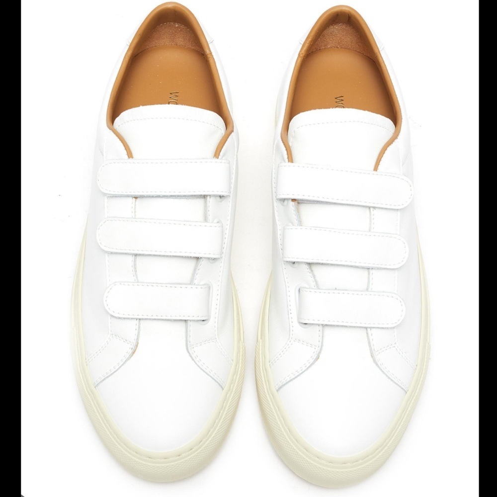 Woman Common Projects Achilles  Velcro Sneakers Size 7 - Picture 4 of 16